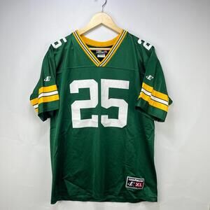 Vintage Green Bay Packers Jersey Dorsey Levens 25 Youth XL